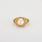 Bague 54 Bague perle de culture et diamants en or jaune 18K 58 Facettes HS20599