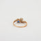 Bague 54 Bague Toi et Moi en or gris 18K/platine avec saphir et diamants 58 Facettes HS5517