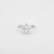 Bague 54 Bague en or blanc 18K sertie de diamants 0,6 ct 58 Facettes HS4260
