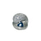 Bague 52 Bague pavée de diamants en or blanc 18 carats 58 Facettes