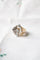 Bague 51.5 Bague fleur à godrons en or jaune 18K et platine, diamants 58 Facettes SQ1786707
