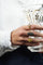 Bague 55 Bague au firmament en or jaune 18 carats, émail bleu et marcassites 58 Facettes SQ3745106