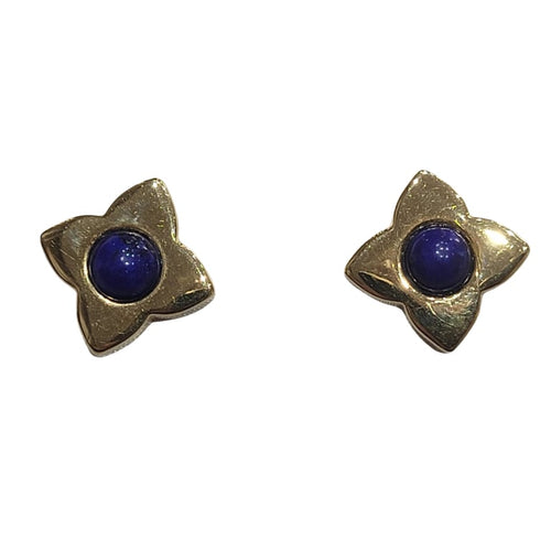 Boucles d'oreilles Boucles d’oreilles - Lapis-lazuli en or jaune 18k 58 Facettes PE298