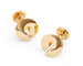 Boutons de manchette Vhernier Verso - Boutons de manchette en or jaune 58 Facettes 259017