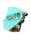 Bague 51 Thierry Vendome Sakura - Bague ornée de turquoises, tourmaline et diamant 58 Facettes 227210