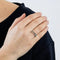 Bague 53 Messika Move Pavé - Bague en or blanc 18 carats et diamants 58 Facettes LODV014452