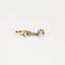 Boucles d'oreilles Dormeuses anciennes en or 18 carats bicolore et diamants 58 Facettes