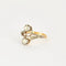 Bague 56 Bague Toi & Moi - Diamants taille ancienne 58 Facettes