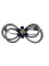 Broche Broche en or jaune 18 carats avec saphir et diamants 58 Facettes