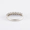 Bague 51 Demi-alliance - Bague en or gris 750 sertie de diamants 58 Facettes