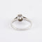 Bague 48 Solitaire - Bague en or gris 750 avec diamant env. 0,20 ct 58 Facettes
