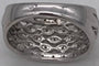 Bague 54 Bague en or gris et diamants style vintage 58 Facettes