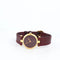 Montre Cartier Must Vendôme - Montre SM en vermeil, cadran bordeaux 58 Facettes
