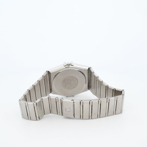 Montre Omega Constellation - Montre à quartz cadran ivoire en acier 58 Facettes