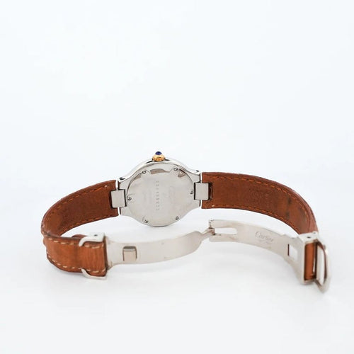 Montre Cartier Must 21 - Montre SM cadran ivoire en or et acier 58 Facettes