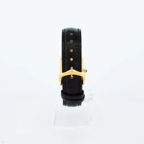 Montre Cartier Tank Must - Montre Tank Must SM à cadran romain citron 58 Facettes