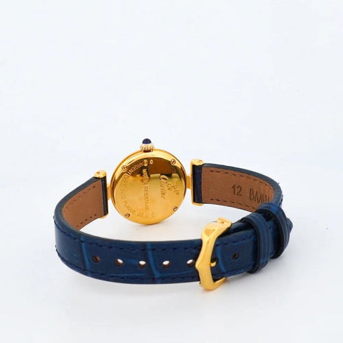 Montre Cartier Must Colisée - Montre femme 24 mm cadran ivoire 58 Facettes