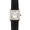 Montre Cartier Tank Solo - Montre quartz acier cadran ivoire chiffres romains 58 Facettes