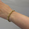 Bracelet Bracelet en or jaune et turquoises 58 Facettes