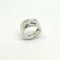 Bague 52 Mauboussin Étoile Divine - Bague bandeau en or blanc 18 carats et diamants 58 Facettes