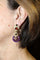 Boucles d'oreilles Marina B - Boucles d’oreilles vintage en or jaune, améthyste, onyx, rubis et diamants 58 Facettes 3294
