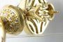 Boucles d'oreilles Marina B - Boucles d’oreilles vintage en or jaune, améthyste, onyx, rubis et diamants 58 Facettes 3294
