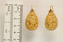 Boucles d'oreilles Boucles d'oreilles antiques en or 14 carats et camées de lave 58 Facettes 7438