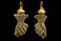 Boucles d'oreilles Boucles d’oreilles - Figa sculptées en lave en or 14 carats 58 Facettes 7458