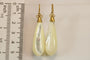 Boucles d'oreilles Boucles d’oreilles anciennes en or 14 carats et nacre 58 Facettes 7600