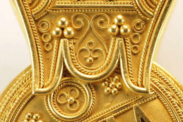 Pendentif Castellani - Pendentif Bulla en or 18 carats 58 Facettes 7490
