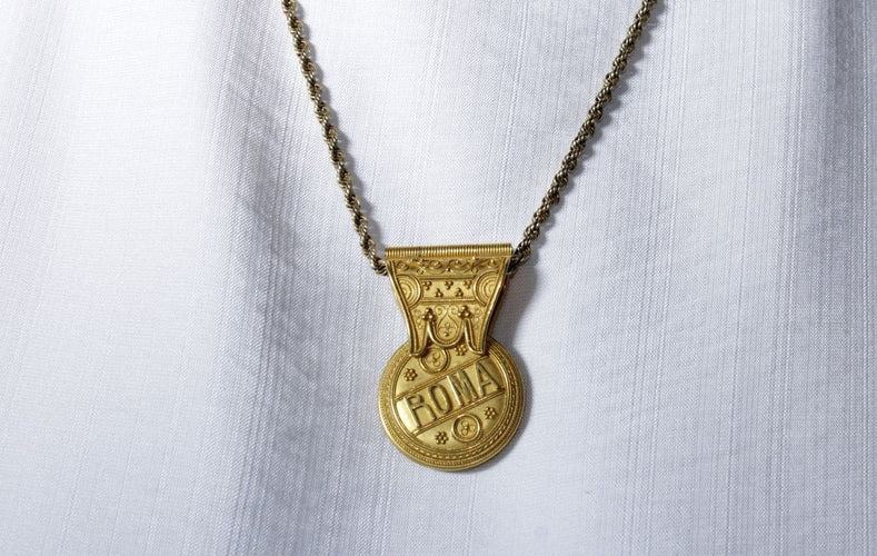 Pendentif Castellani - Pendentif Bulla en or 18 carats 58 Facettes 7490