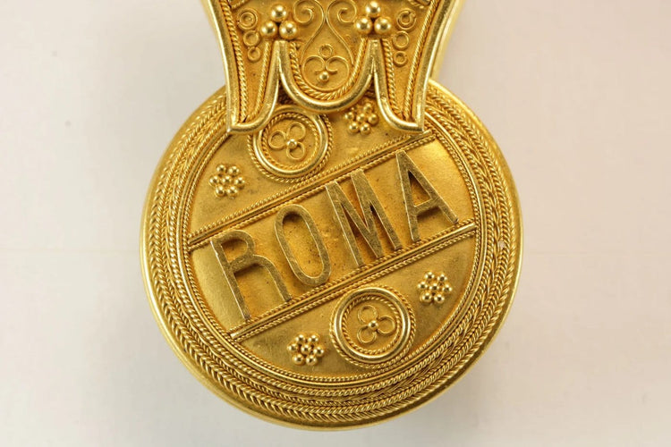 Pendentif Castellani - Pendentif Bulla en or 18 carats 58 Facettes 7490