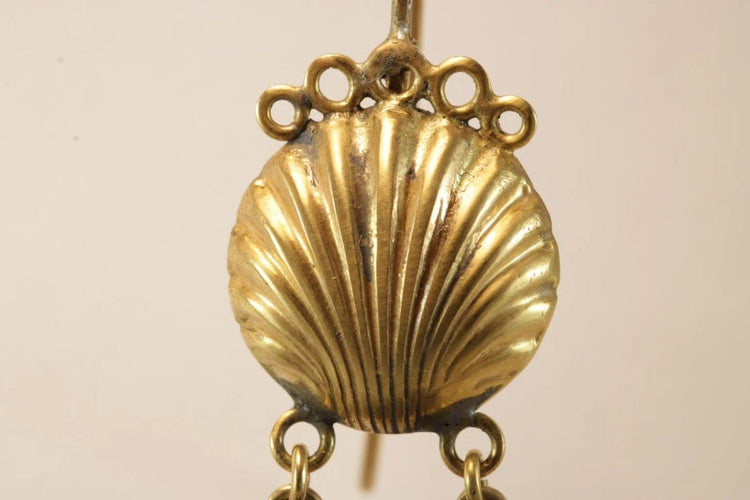 Boucles d'oreilles Boucles d’oreilles anciennes - Camées en écaille et or 14K 58 Facettes 7634