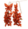 Boucles d'oreilles Boucles d’oreilles anciennes en or 14 carats et corail 58 Facettes 7650