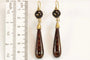 Boucles d'oreilles Boucles d’oreilles anciennes en or, piqué sur écaille de tortue 58 Facettes 7410