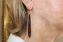 Boucles d'oreilles Boucles d’oreilles anciennes en écaille de tortue et or jaune 14 carats 58 Facettes 7678