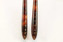 Boucles d'oreilles Boucles d’oreilles anciennes en écaille de tortue et or jaune 14 carats 58 Facettes 7678