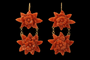 Boucles d'oreilles Boucles d’oreilles antiques en or jaune et corail 58 Facettes 7692