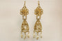 Boucles d'oreilles Boucles d'oreilles anciennes en or jaune 14 carats et perles 58 Facettes 7702