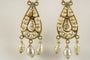 Boucles d'oreilles Boucles d'oreilles anciennes en or jaune 14 carats et perles 58 Facettes 7702