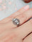Bague 53 Bague vintage en or blanc 18 carats et diamants 58 Facettes 227