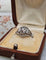 Bague 53 Bague vintage en or blanc 18 carats et diamants 58 Facettes 227