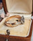Bague 58.5 Bague cœur vintage en or rose 18 carats et diamants 58 Facettes 473