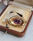 Pendentif Pendentif ancien à décor floral en or rose et jaune 18 carats 58 Facettes 313