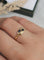Bague 53 Bague Toi et Moi en or jaune 18 carats, saphirs et diamants 58 Facettes 663
