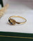 Bague 53 Bague Toi et Moi en or jaune 18 carats, saphirs et diamants 58 Facettes 663
