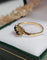 Bague 53 Bague Toi et Moi en or jaune 18 carats, saphirs et diamants 58 Facettes 663