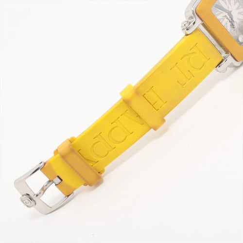 Montre Chopard Be Happy Sport - Montre en acier avec diamants 58 Facettes