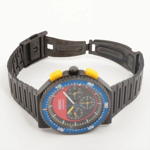 Montre Seiko Spirit Giugiaro - Montre chronographe à quartz édition limitée 58 Facettes