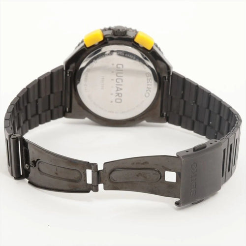 Montre Seiko Spirit Giugiaro - Montre chronographe à quartz édition limitée 58 Facettes